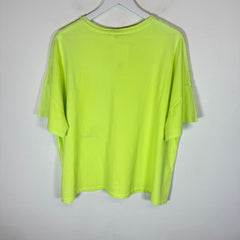 Rhude Neon Green Logo T-Shirt Size M