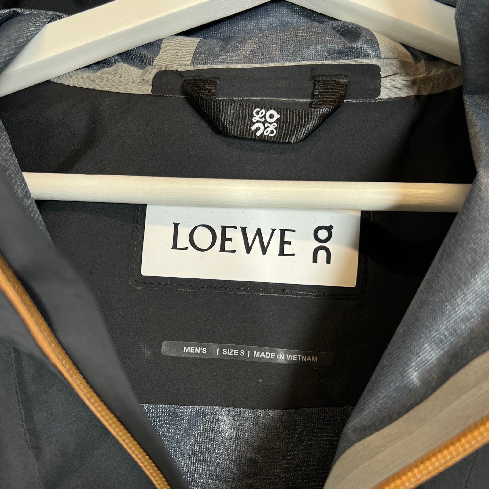 Loewe x ON Storm Black/Brown Shell Jacket Size L