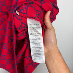 Gucci GG Embroidered Monogram Polo