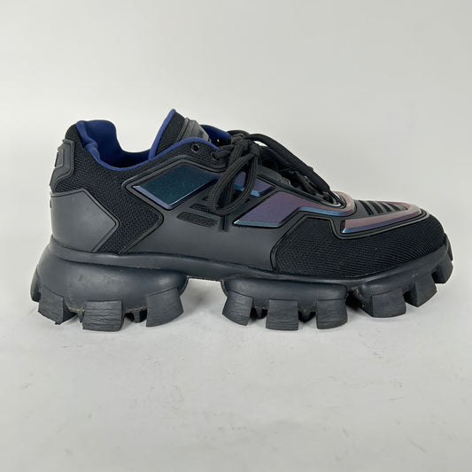 Prada Blue Pearlescent Cloudbust Thunder Sneakers Size 10.5