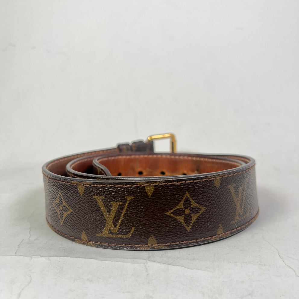 Louis Vuitton Monogram Pochette Duo Belt