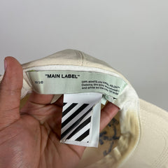 Off-White Floral Arrow Baseball Hat