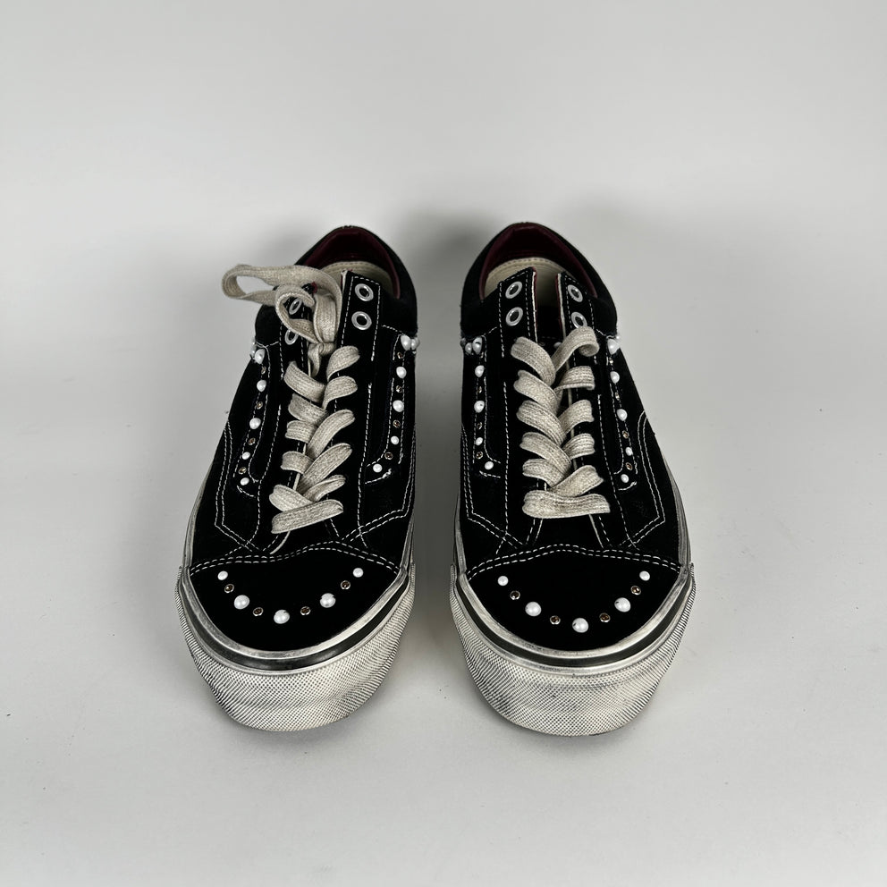 Vans Black OTW Skool 36 Studded Vans Size 10.5