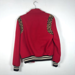 Saint Laurent Teddy Cheetah Jacket