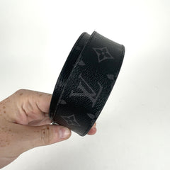 Louis Vuitton Monogram Black Belt