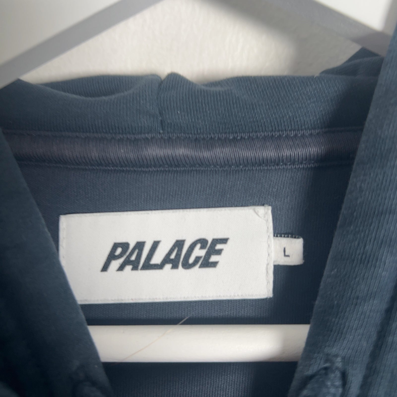 Palace Terry Cloth Spell Out Hoodie Size L