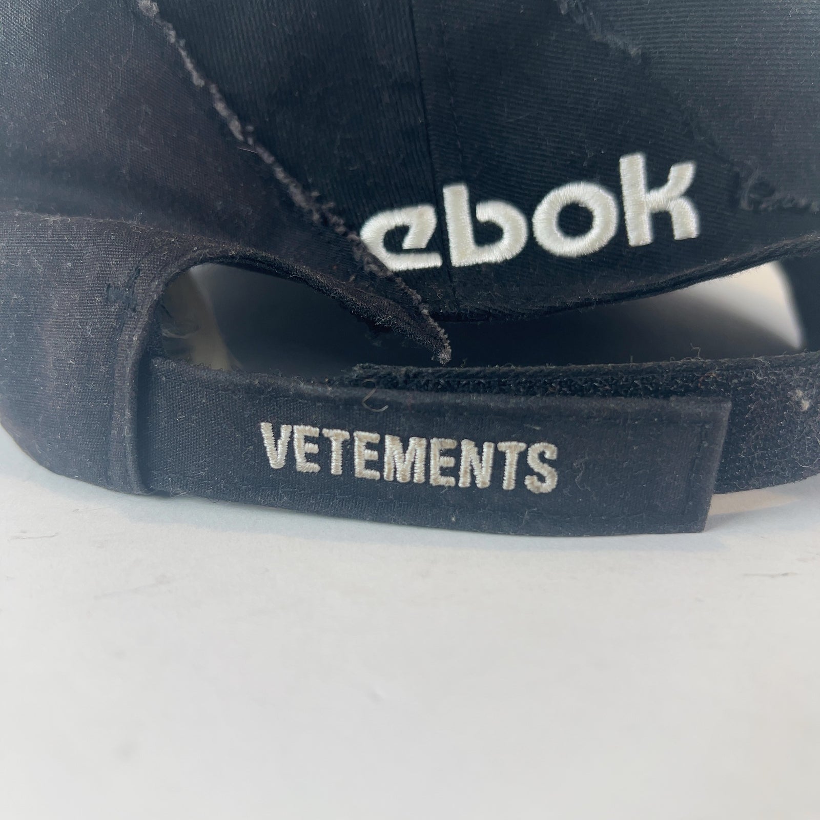 Vetements x Reebok Reconstructed Hat