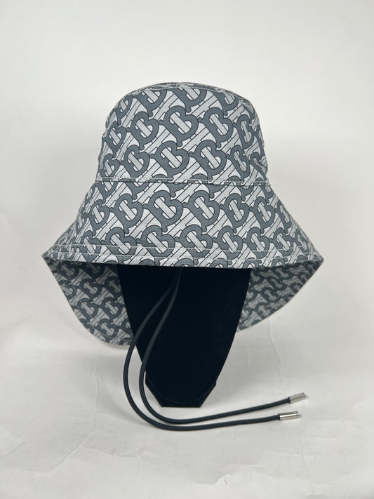 Burberry Grey TB Fisherman Hat