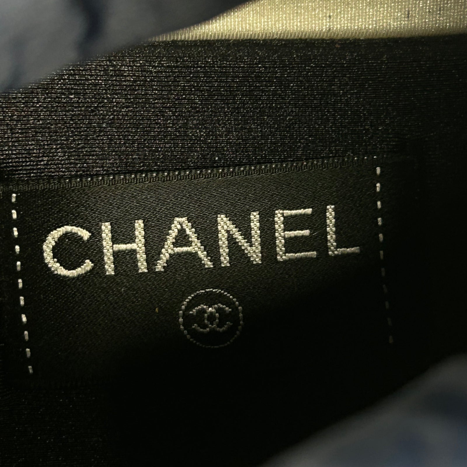 Chanel High Navy Trainers Size 46