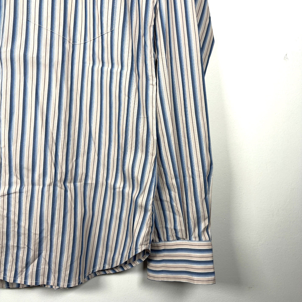 Dolce & Gabbana Striped Pocket Button-Up Shirt
