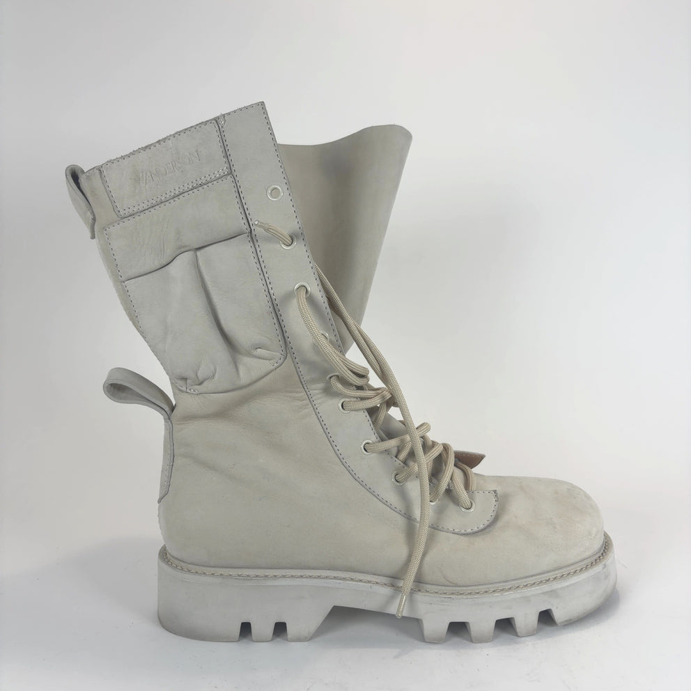 J.W. Anderson Leather Combat Boots