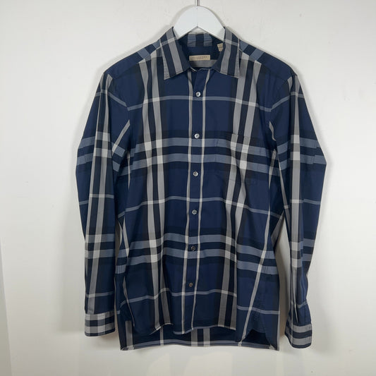 Burberry Blue Check Shirt