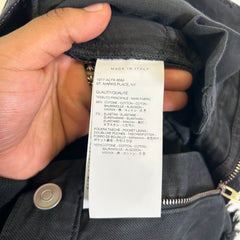 1017 Alyx 9SM x Blackmeans Black Distressed Flare Denim Jeans Size 30