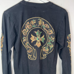 Chrome Hearts Camo Horseshoe Graphic Longsleeve