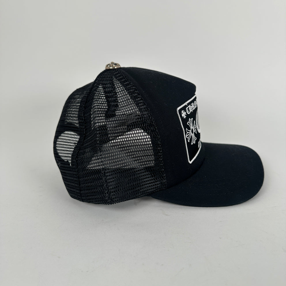 Chrome Hearts 'Las Vegas' Black Trucker Hat