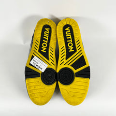 Louis Vuitton Trainers Patten Black & Gold Size 11