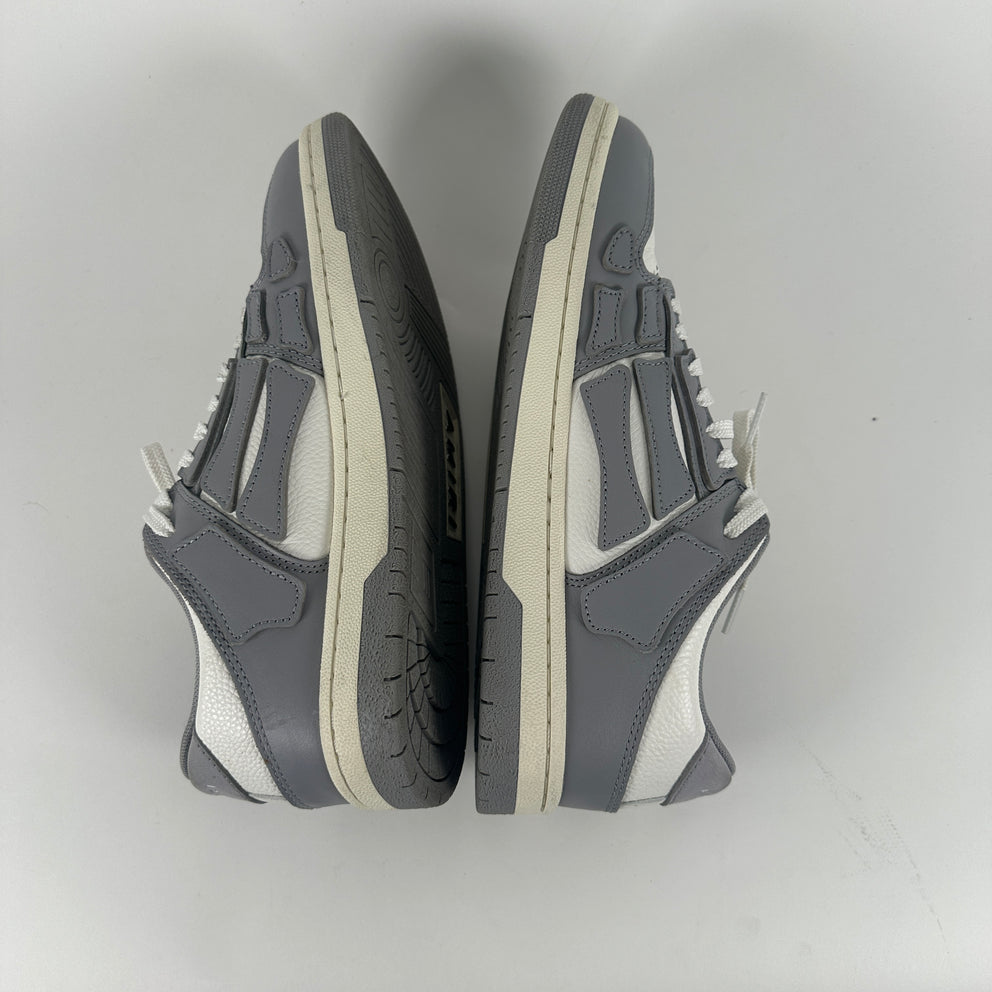 Amiri Grey Bone Low-Top Size 8