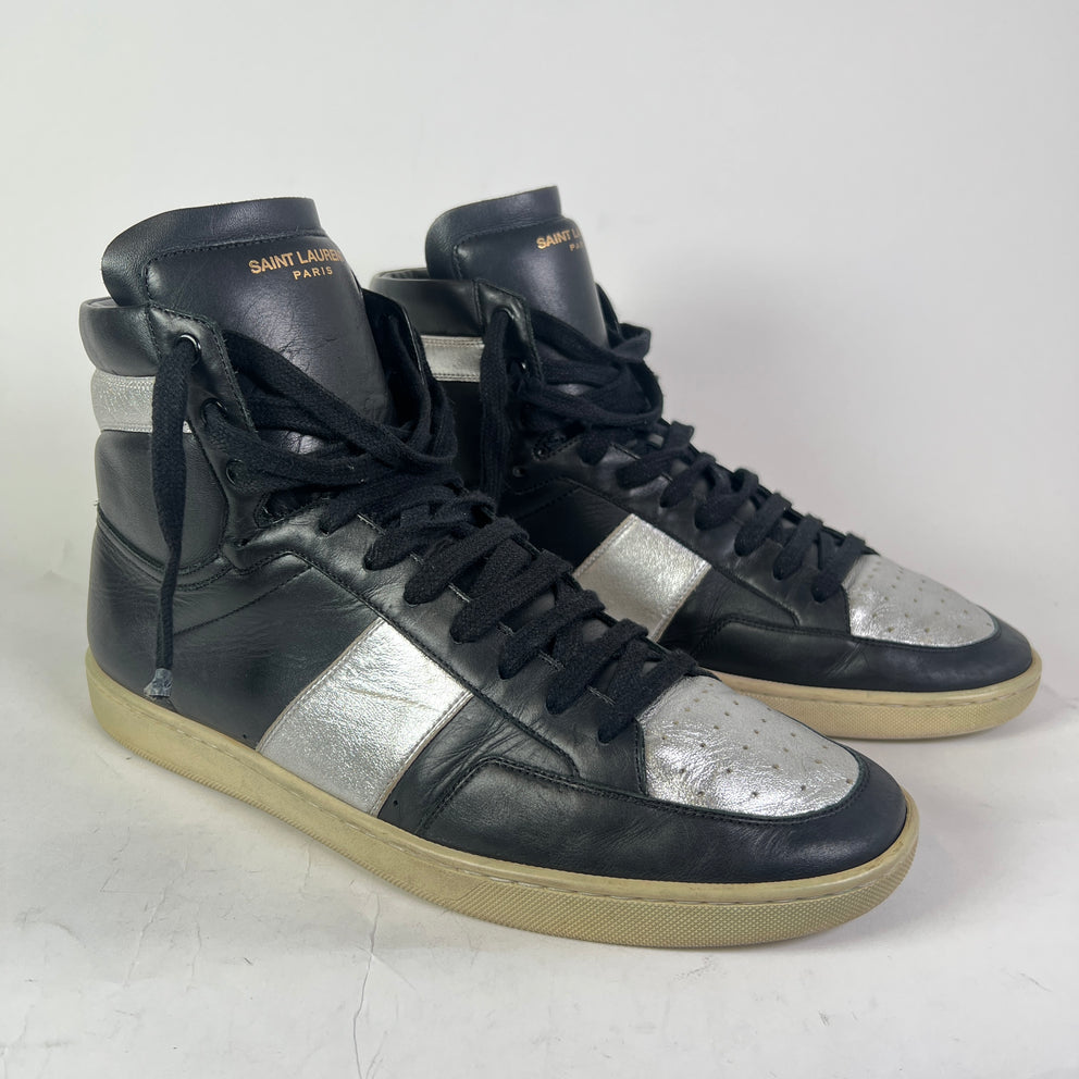 Saint Laurent SL/10H High-Top Sneakers