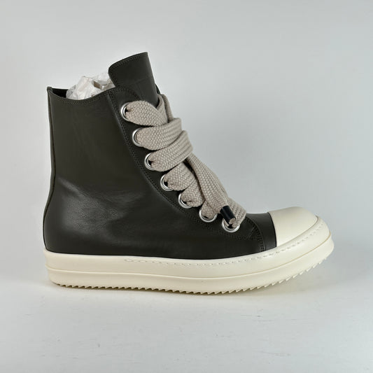 Rick Owens Bosco/Milk Jumbo Lace Ramones Size 43