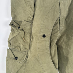 Kapital Army Green Cargo Shorts Size 32
