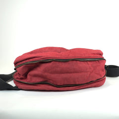 Dolce & Gabbana Vintage Stripped Red Messenger Bag