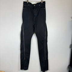 Rick Owens Black Bolan Banana Cut Jeans Size 36