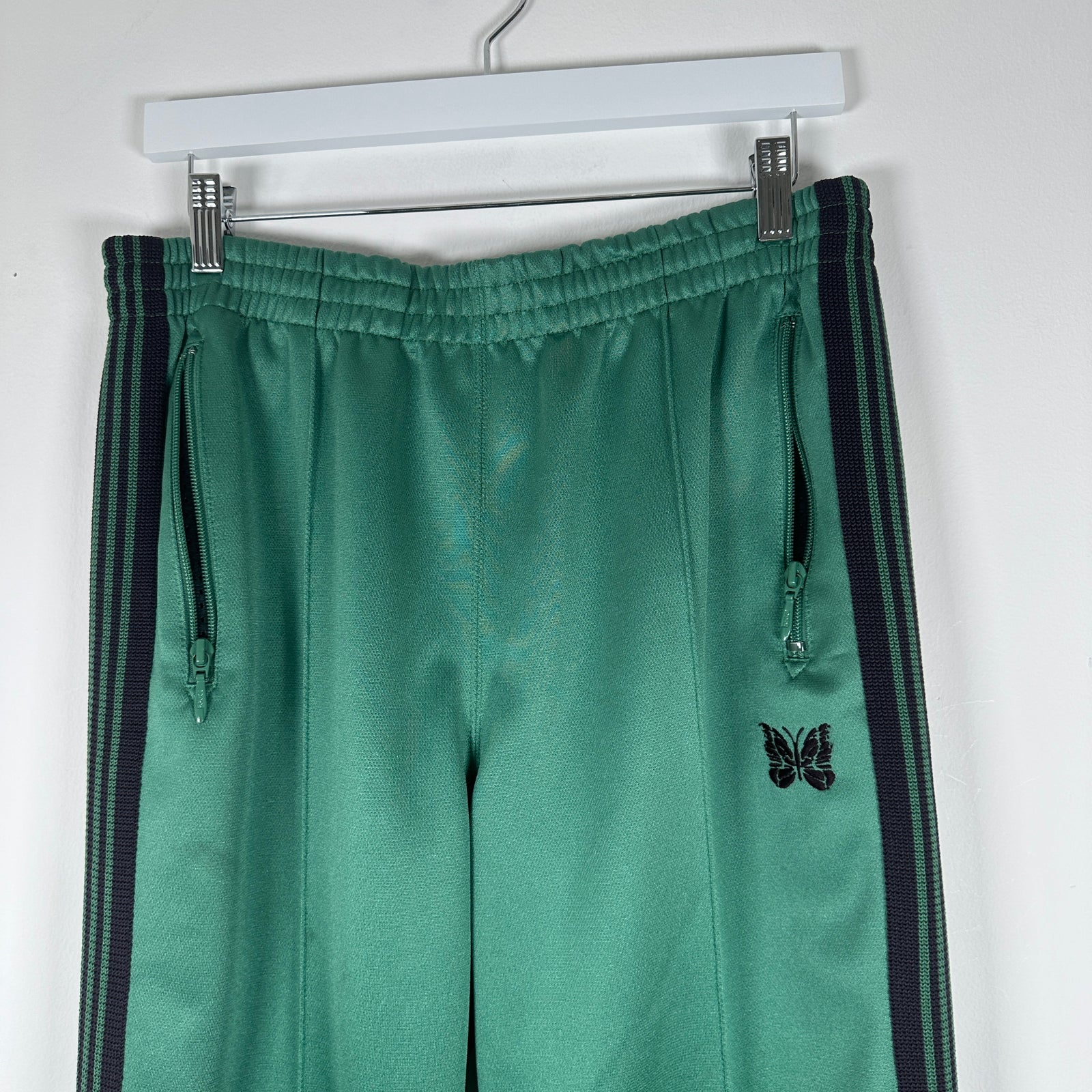 Needles Green/Black Track Pants Size Medium