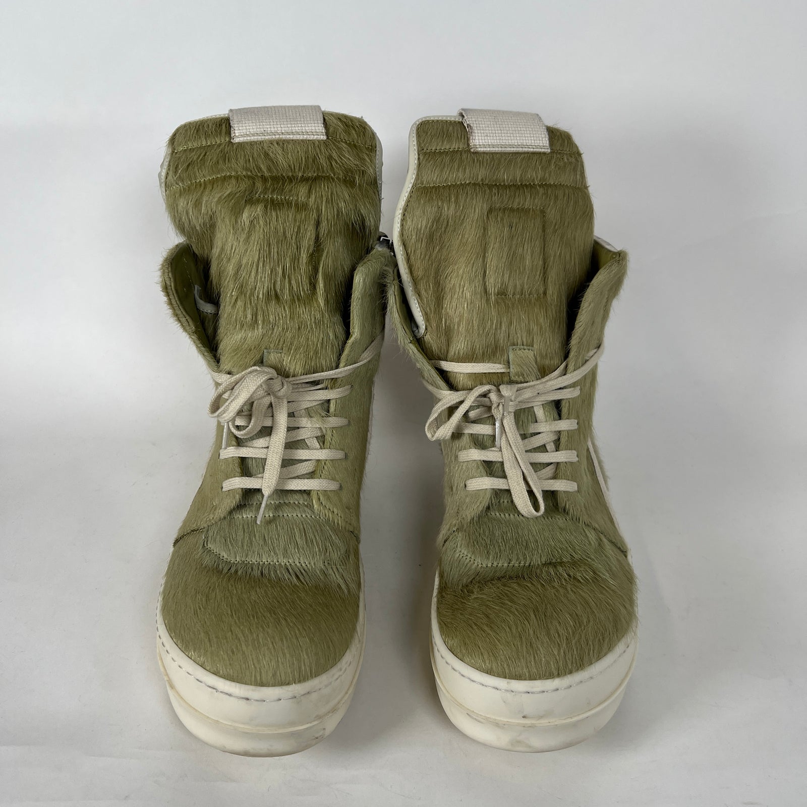 Rick Owens Acid Ponyhair Geobasket Size 45