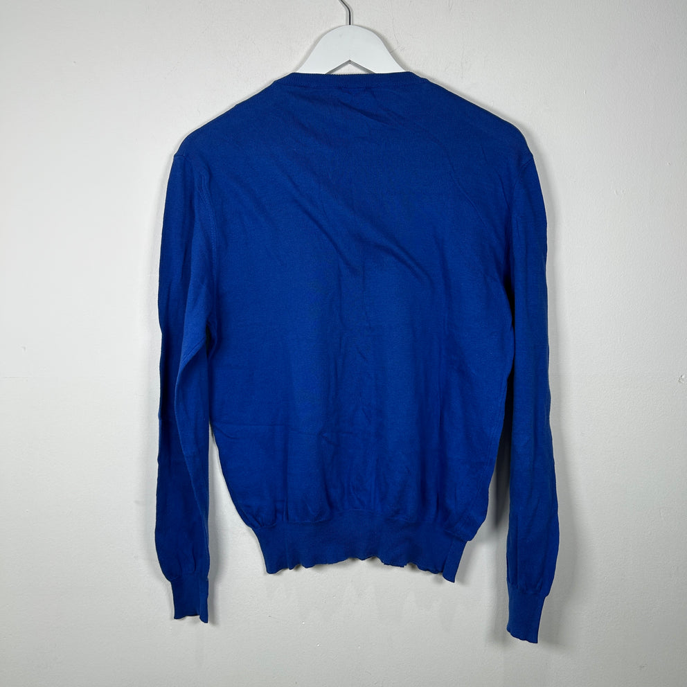 Dolce Gabbana Blue Knit Sweater Size S
