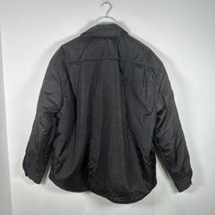 Prada Re-Nylon Plaque Logo Puffer Shirt Size XL