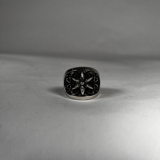 Chrome Hearts Oval Star Ring Size 10.5