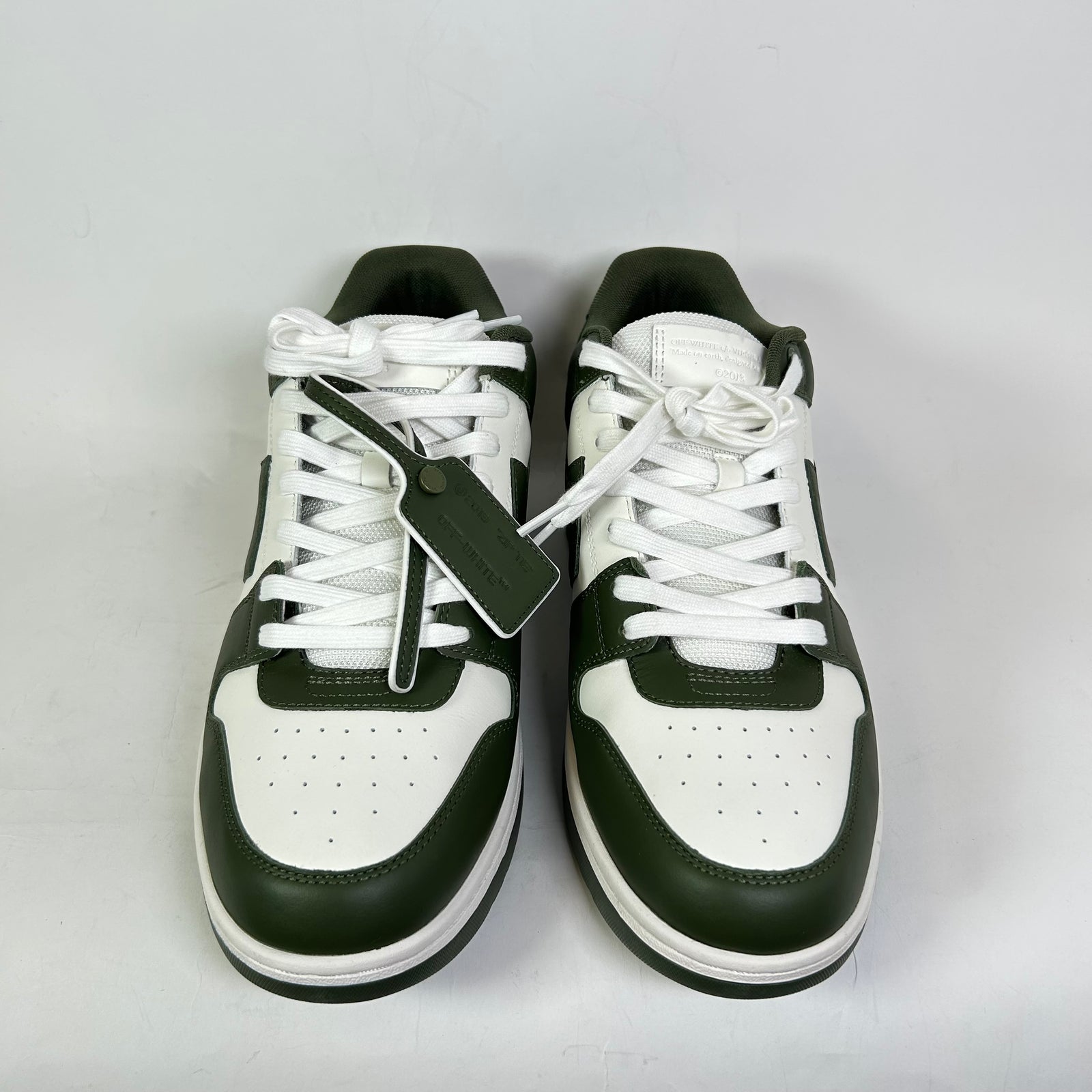 Off-White Olive Green Out Of Office Sneaker Size 47