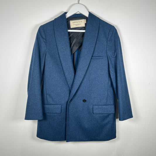 Maison Kitsue Navy Wool Blazer Size 42