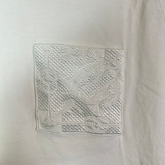 Hermes Embroidered Pocket Micro White T-Shirt Size S