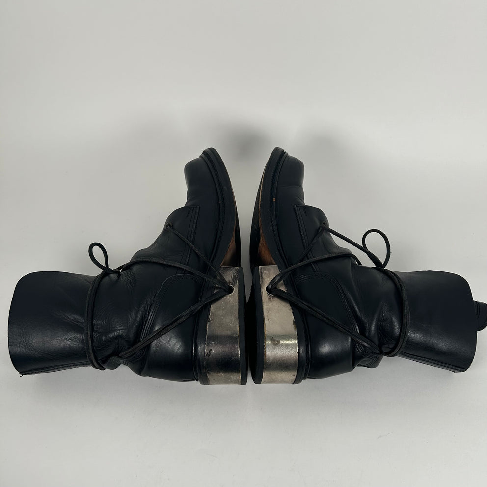Dirk Bikkemburgs Metal Heel Lace Hole Boots Size 43