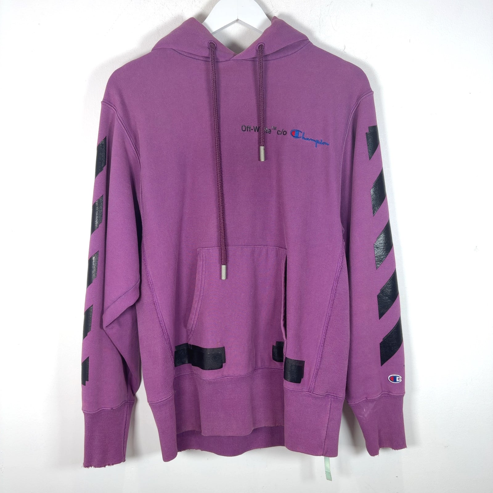 Off-White x Champion Arrow Graphic Hoodie