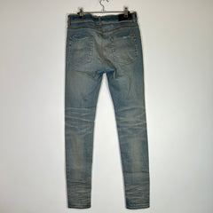 Amiri MX1 White Patch Lightwash Jeans