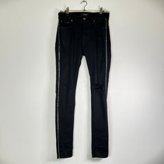 Amiri Black Crystal Jeans Size 31