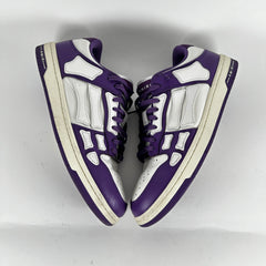 Amiri Purple Skeleton Low-Top Sneakers Size 9