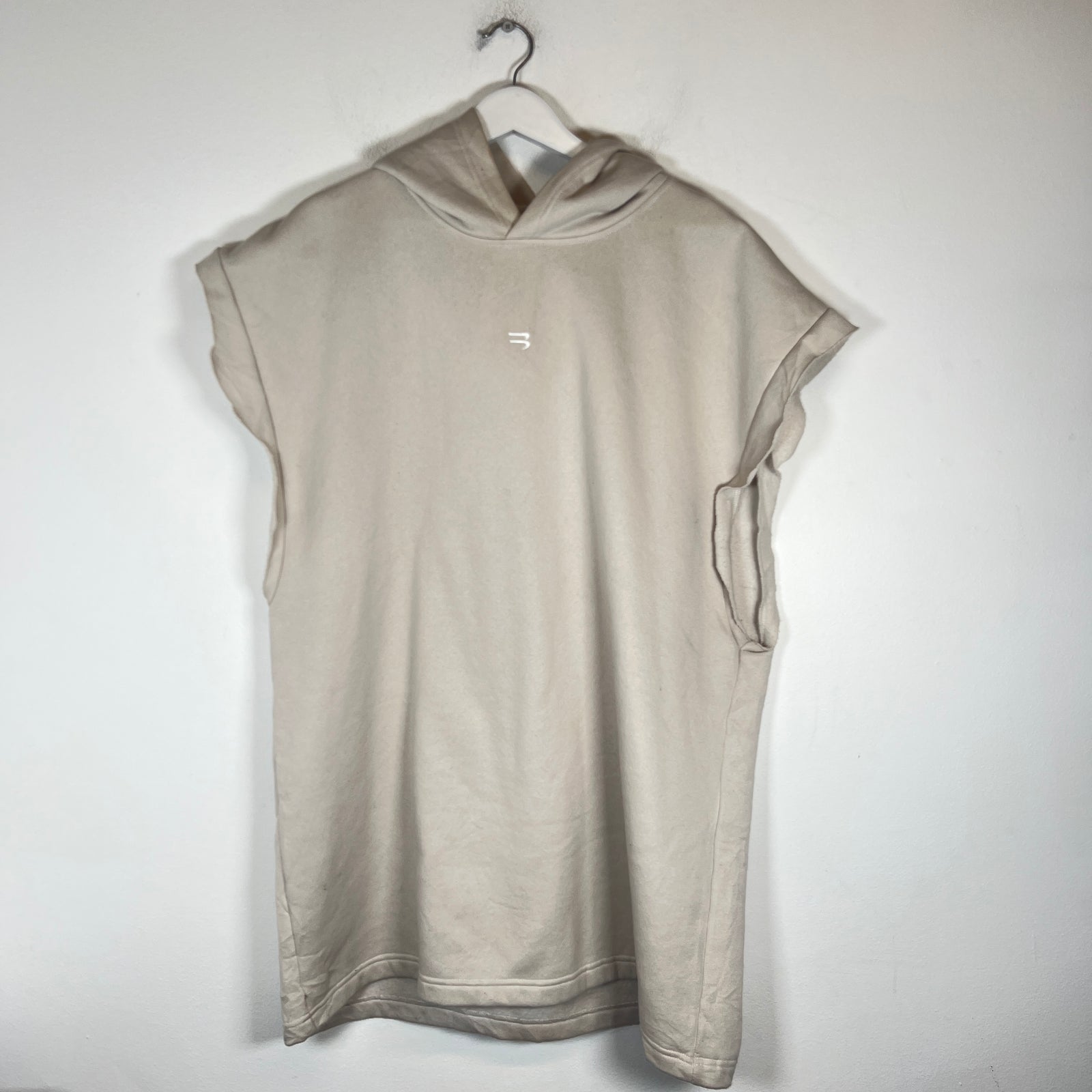 Balenciaga Beige Hooded Vest Size M