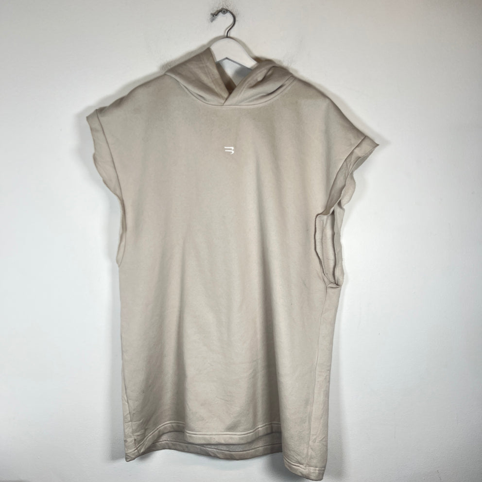 Balenciaga Beige Hooded Vest Size M