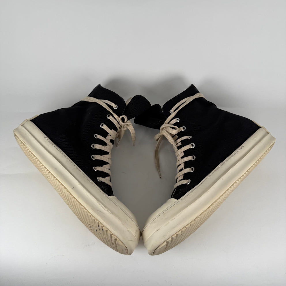 Rick Owens DRKSHDW Canvas Ramones Size 43