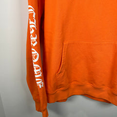 Chrome Hearts Link & Build Orange Hoodie Size XL