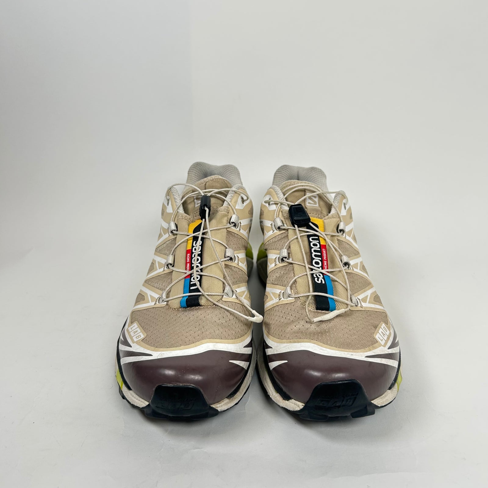 Salomon Safari Lime XT-6 Softground Sneaker Size 10