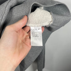 Thom Browne Grey 4-Bar Hoodie Size 3