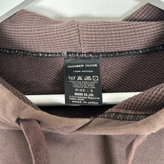 Number (N)ine 'School of Visual Comedy' Hoodie Size 2