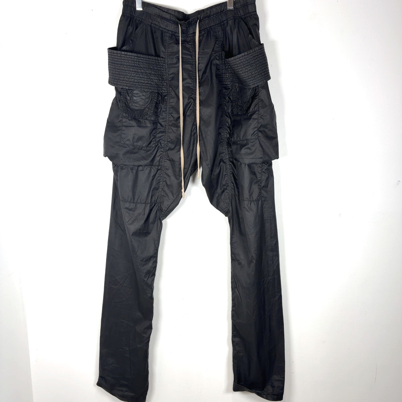 Rick Owens Drkshdw SS15 Nylon Creatch Cargo Pants