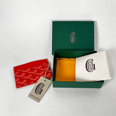 Goyard Orange Saint Sulpice Cardholder