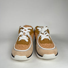 Chanel Brown Tweed Tennis Trainer Size 39