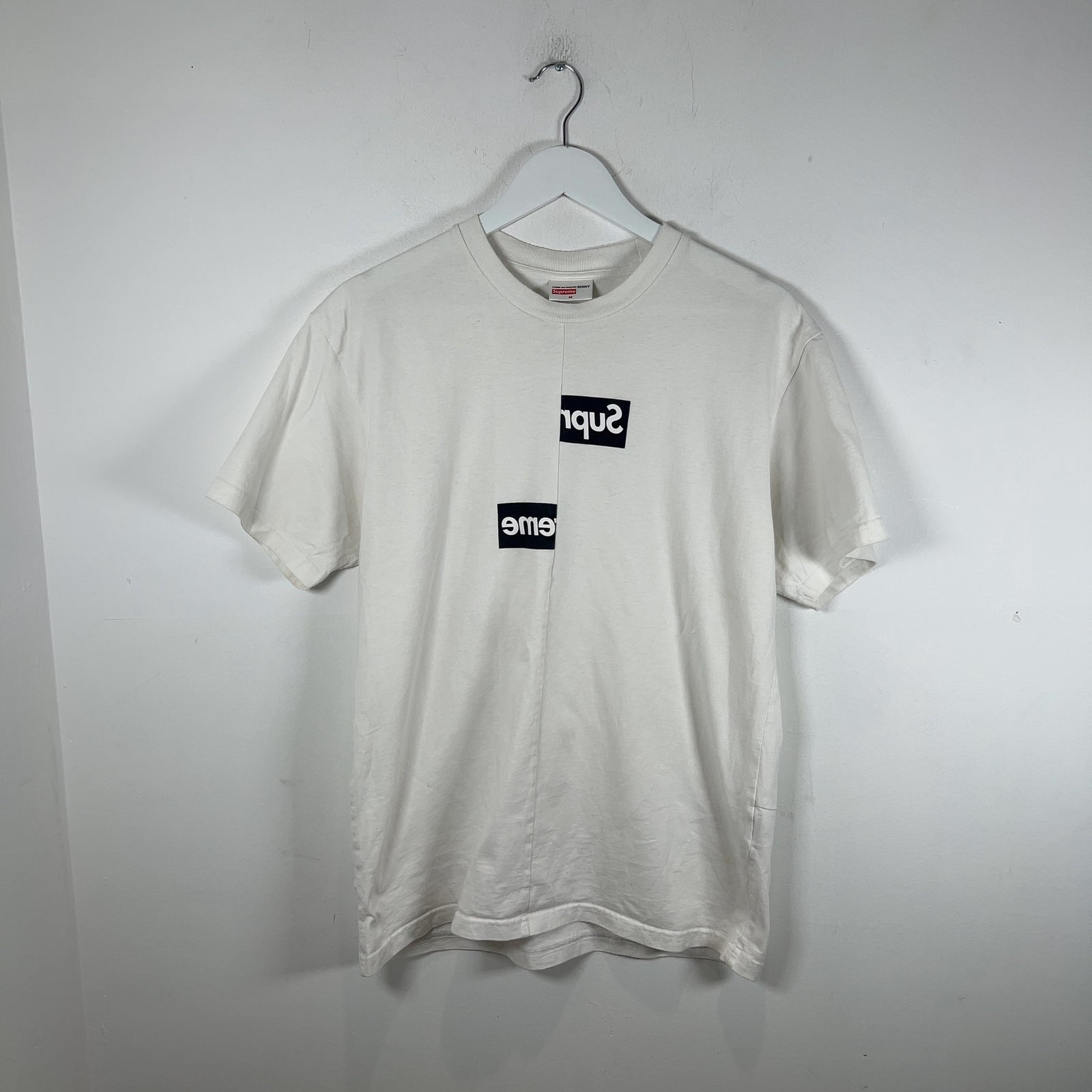 Supreme x Comme Des Garcons Split Box Logo T-Shirt